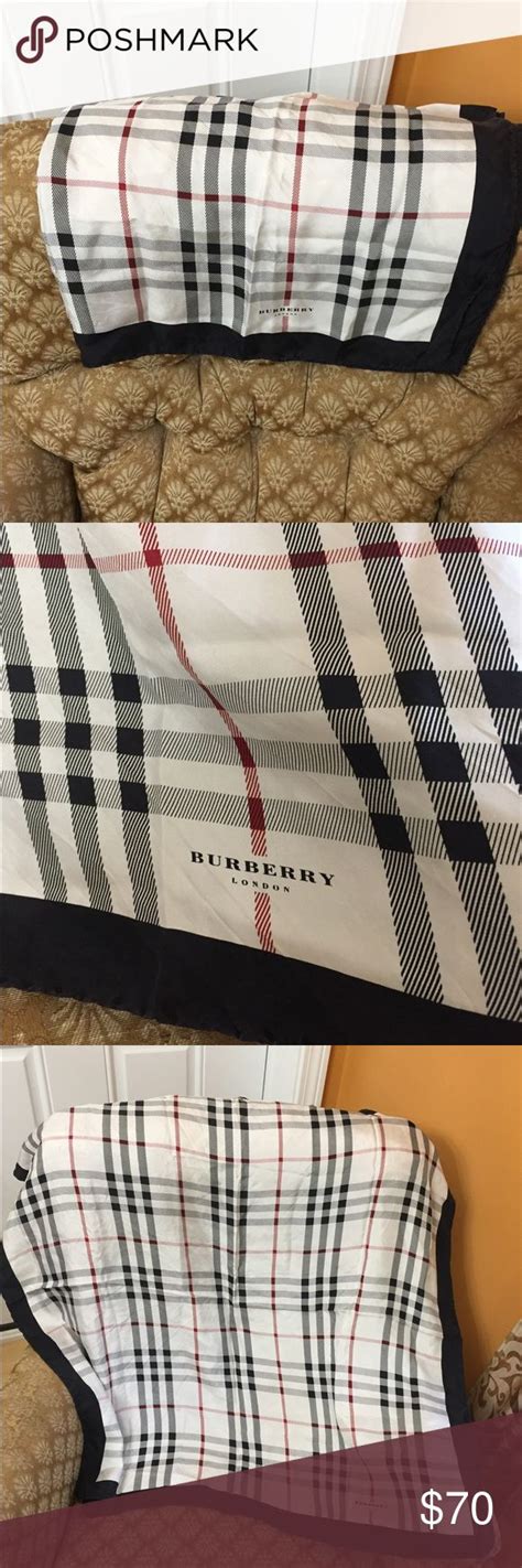 burberry scarf pre owned